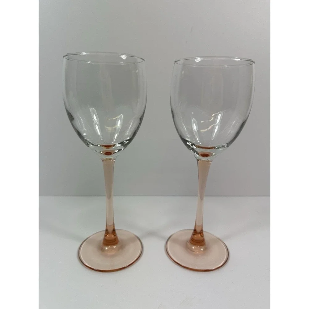 Cristal D'Arques Le Vin Rose Wine Glasses 7 3/4